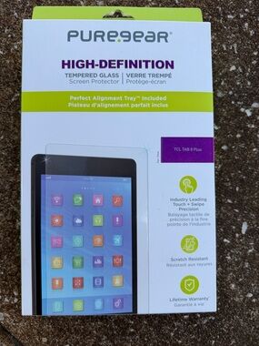 High-Definition Tempered Glass Screen Protector - White